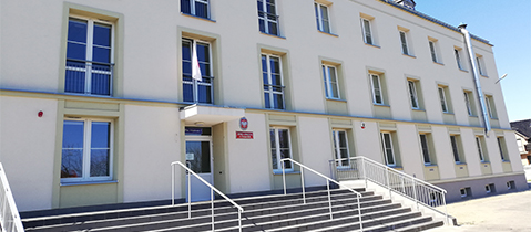 Budynek Bursy Szkolnej w Stargardzie - elewacja główna