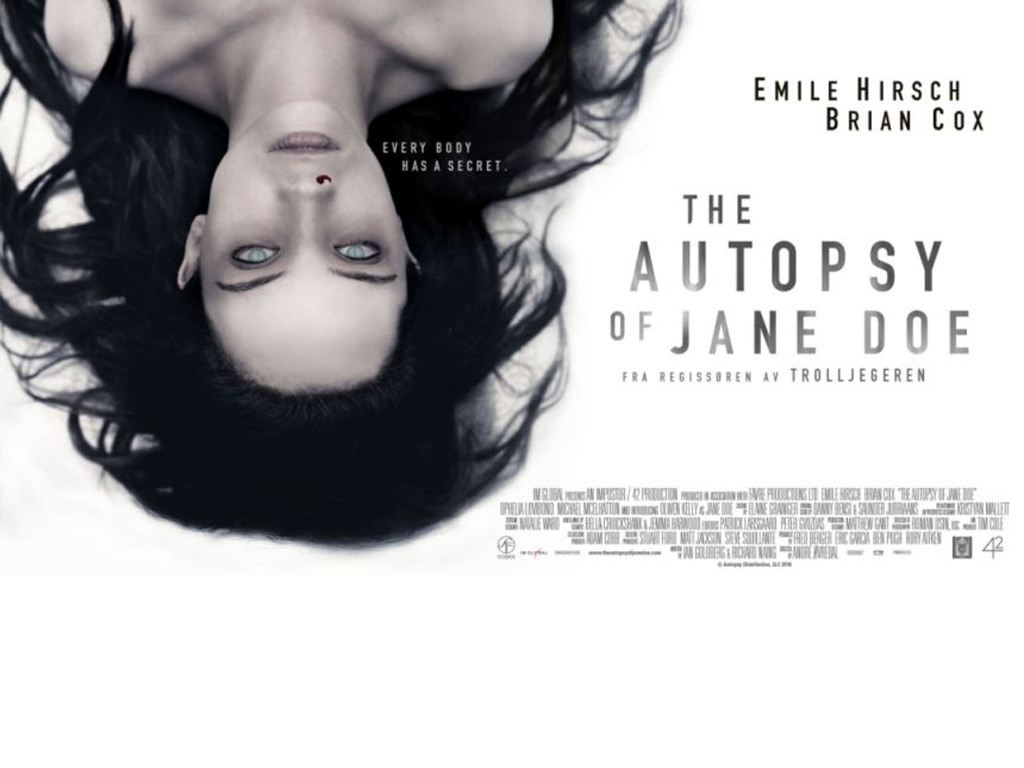 Projekcja filmu pt.: „Autopsja Jane Doe”
