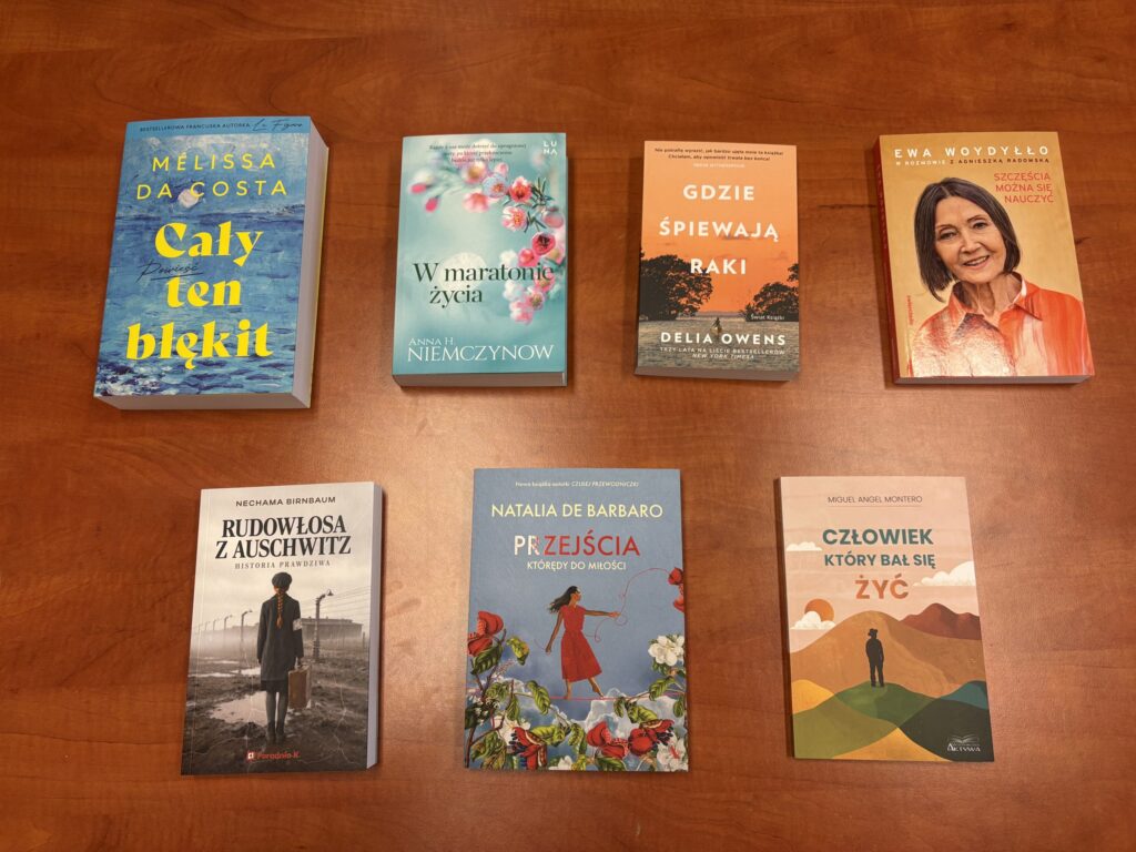 NOWOŚCI CZYTELNICZE W BIBLIOTECE