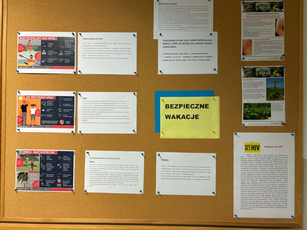 BEZPIECZNE WAKACJE